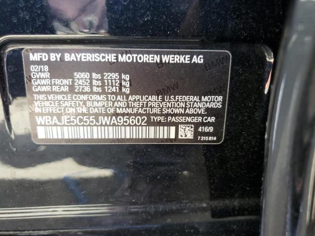 WBAJE5C55JWA95602 BMW 540 I