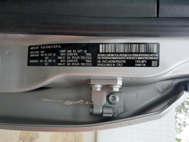 ZACCJADB8JPH23750 Jeep Renegade Limited