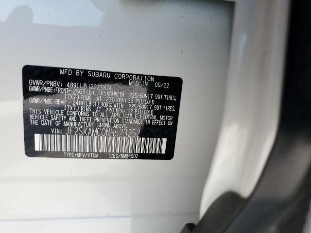 JF2SKAMC0NH523252 Subaru Forester Wilderness