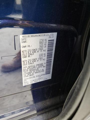 5N1DL1FS7NC341498 Infiniti QX60 LUXE