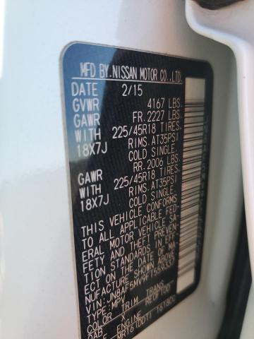 JN8AF5MV9FT559337 Nissan JUKE S