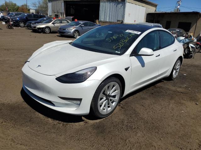 52136274 :رقم المزاد ، 5YJ3E1EB9NF168405 vin ، 2022 Tesla Model 3 مزاد بيع