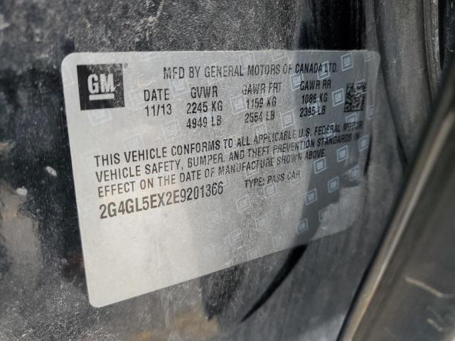 2G4GL5EX2E9201366 Buick Regal