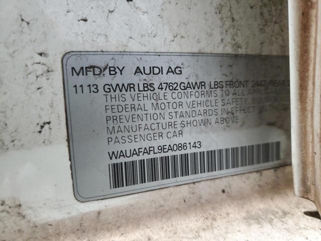 WAUAFAFL9EA086143 Audi A4 PREMIUM