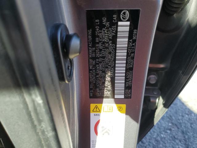 58ABK1GG7HU035753 Lexus ES 350