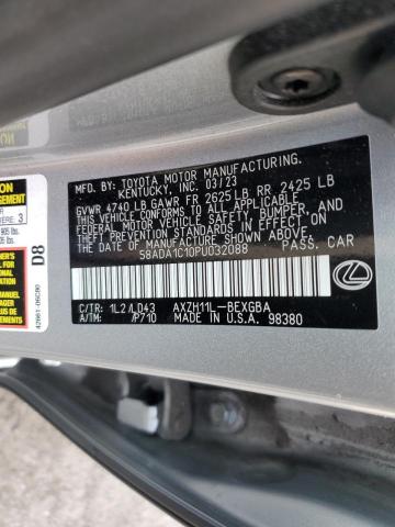 58ADA1C10PU032088 Lexus Es 300h Base