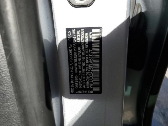 WP1AB2A25FLA61070 Porsche CAYENNE S