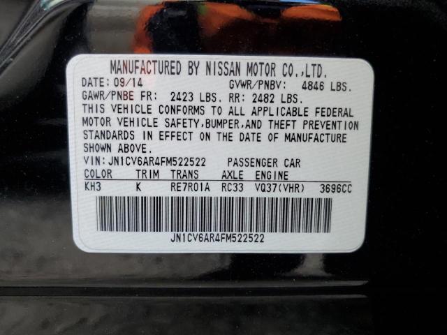 JN1CV6AR4FM522522 Infiniti Q40