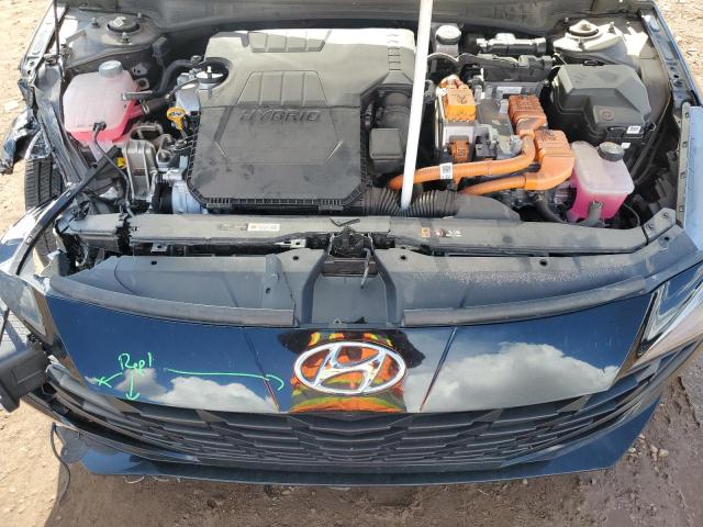 KMHLM4AJ1NU027753 Hyundai Elantra Blue