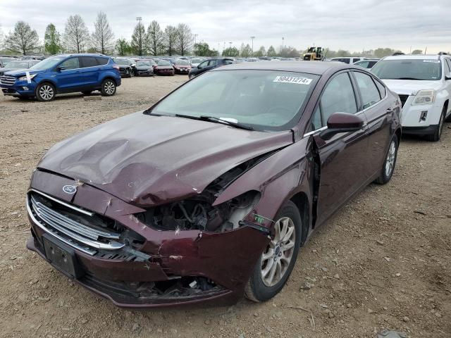 Auction sale of the 2017 Ford Fusion S, vin: 3FA6P0G75HR398347, lot number: 50431274