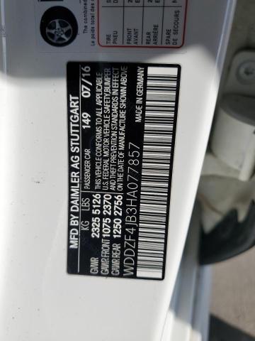 WDDZF4JB3HA077857 Mercedes-Benz E 300