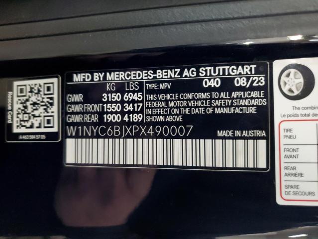 W1NYC6BJXPX490007 Mercedes-Benz G 550
