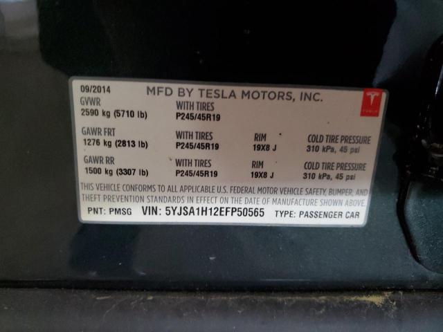 5YJSA1H12EFP50565 Tesla MODEL S