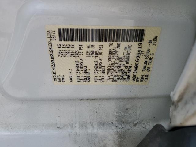5N1BT3BA6NC696419 Nissan ROGUE SV