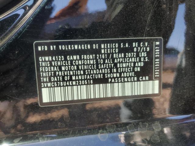3VWC57BU4KM230516 Volkswagen JETTA S
