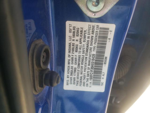 19XFC1F35HE018439 Honda CIVIC EX