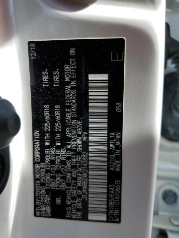 JTJYARBZXK2143882 Lexus Nx 300 Base