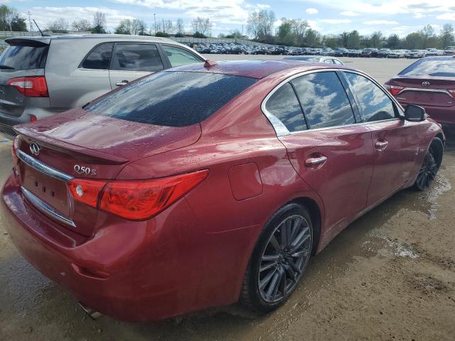 JN1FV7AR1GM451512 Infiniti Q50 Red Sport 400