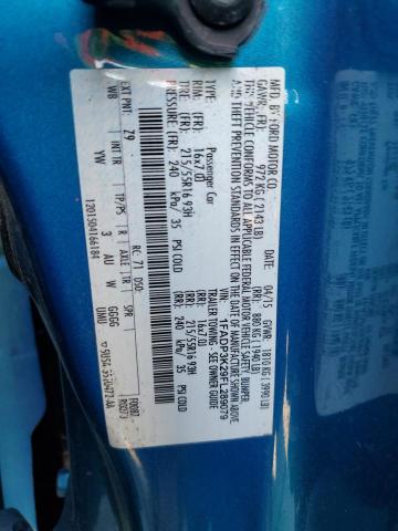 1FADP3K29FL289079 Ford FOCUS SE