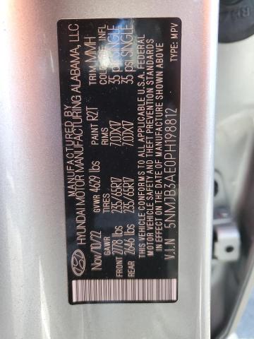 5NMJB3AE0PH198812 Hyundai TUCSON SEL