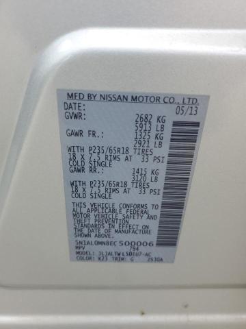 5N1AL0MN8EC500006 Infiniti QX60