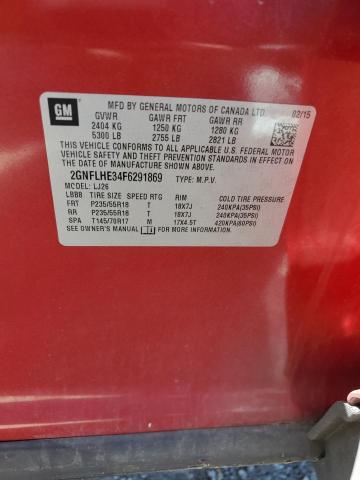 2GNFLHE34F6291869 Chevrolet Equinox Ltz