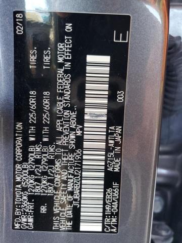 JTJBARBZ0J2171906 Lexus Nx 300 Base