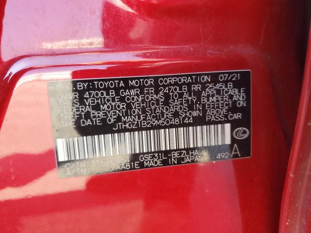 JTHGZ1B29M5048144 Lexus Is 350 F-sport