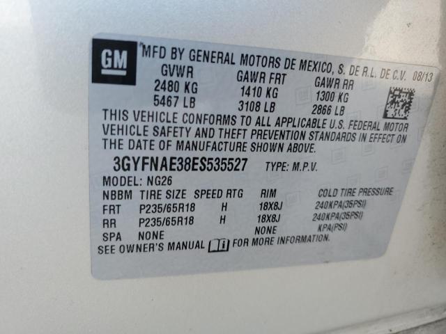 3GYFNAE38ES535527 Cadillac SRX