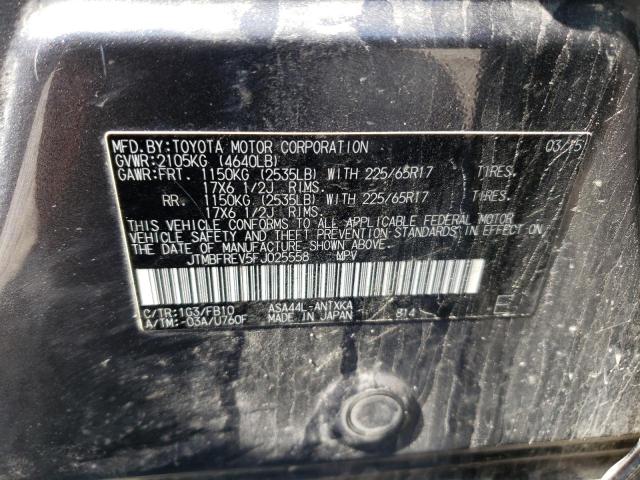 JTMBFREV5FJ025558 Toyota RAV4 LE