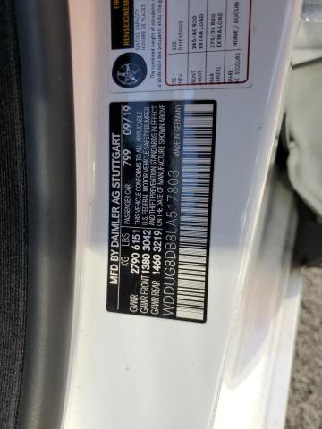 WDDUG8DB8LA517803 Mercedes-Benz S 560