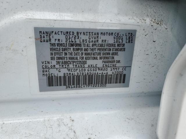 3N1AB8CV7PY225300 Nissan SENTRA SV