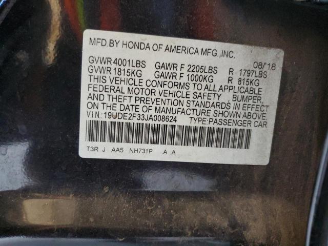 19UDE2F33JA008624 Acura Ilx Base Watch Plus