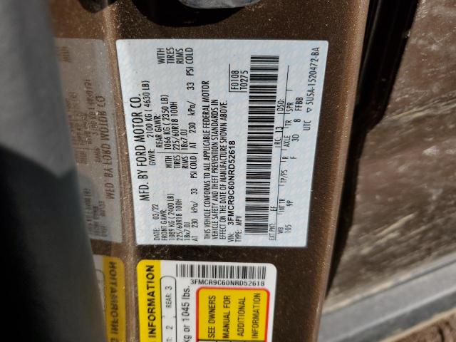 3FMCR9C60NRD52618 Ford Bronco Sport Outer Banks