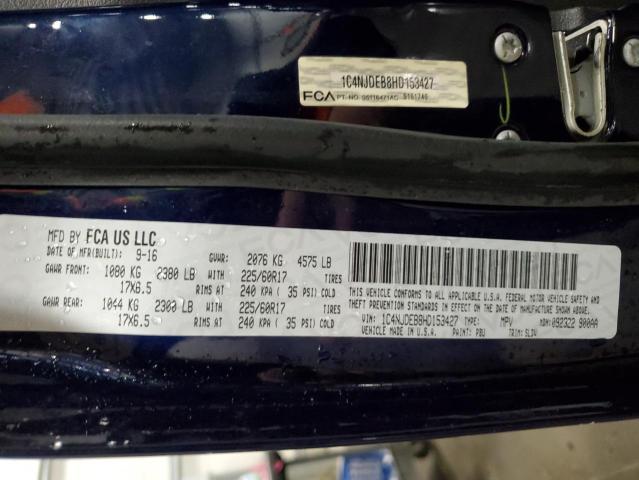 1C4NJDEB8HD153427 Jeep Compass Latitude