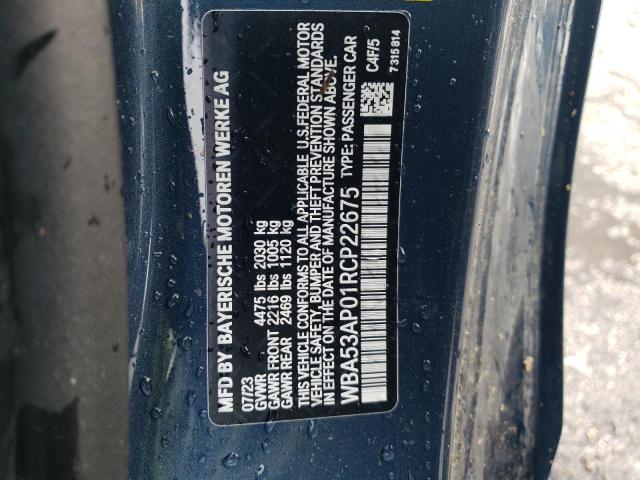 WBA53AP01RCP22675 BMW 430I