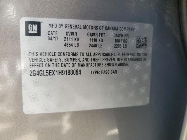 2G4GL5EX1H9188064 Buick Regal Sport Touring