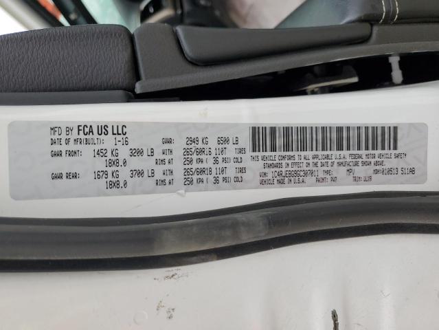1C4RJEBG9GC307011 Jeep Grand Cherokee Limited