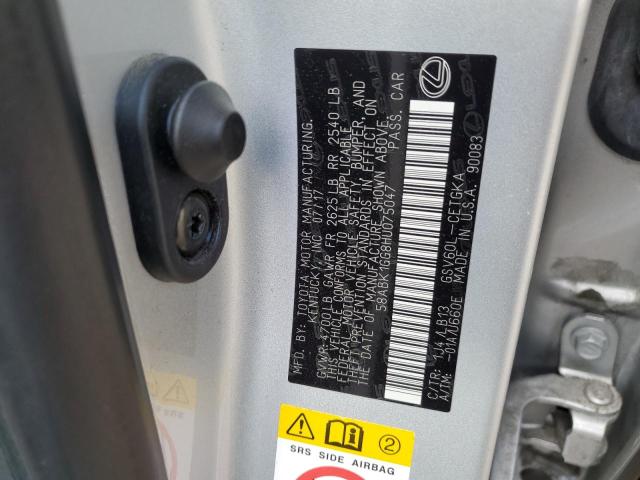 58ABK1GG8HU075047 Lexus ES 350