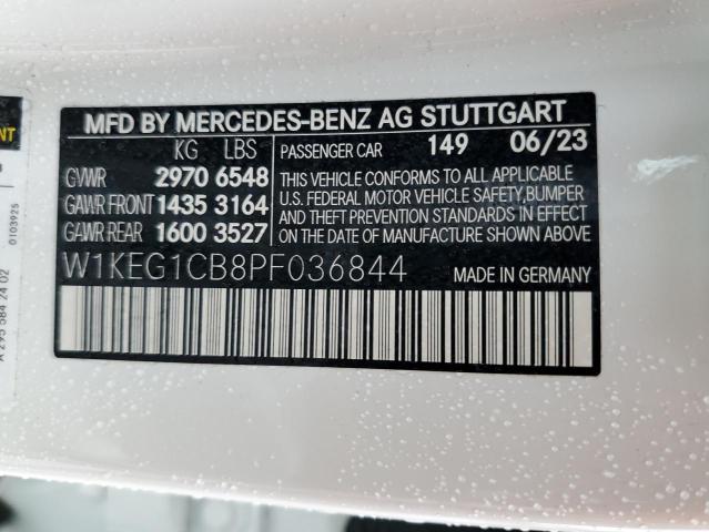 W1KEG1CB8PF036844 Mercedes-Benz Eqe Sedan 350 4matic