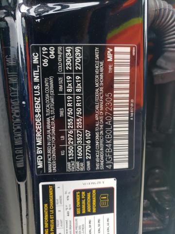 4JGFB4KB0LA072305 Mercedes-Benz Gle 350 4matic