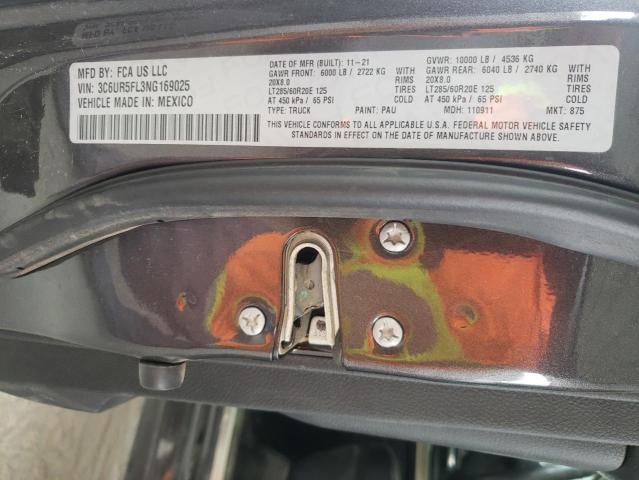 3C6UR5FL3NG169025 RAM 2500 Laie