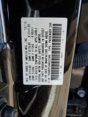 19UUB3F50HA002466 Acura TLX TECH