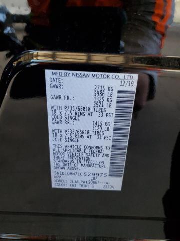 5N1DL0MN7LC529975 Infiniti QX60 LUXE
