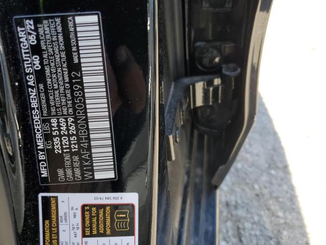W1KAF4HB0NR058912 Mercedes-Benz C 300 4matic