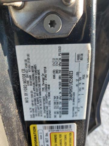 3FA6P0HD7LR258023 Ford FUSION SE