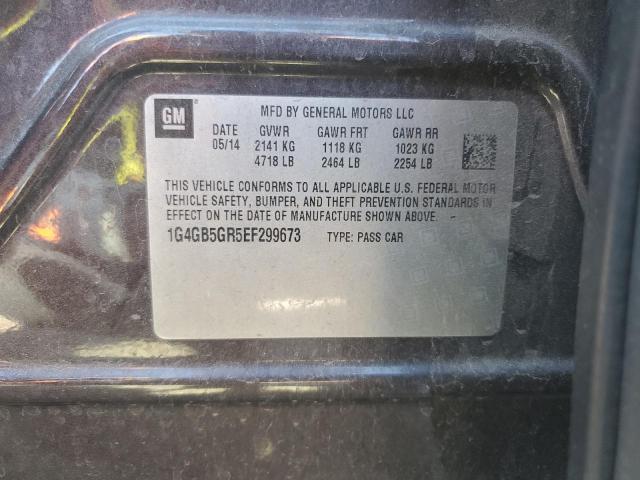 1G4GB5GR5EF299673 Buick Lacrosse