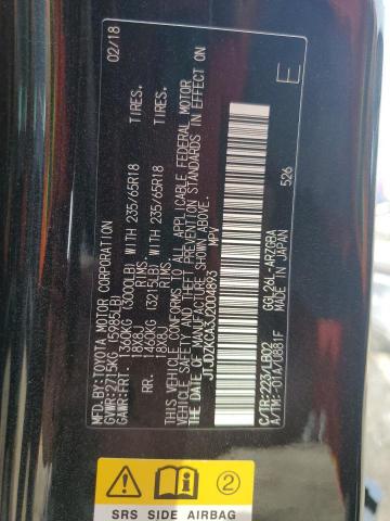JTJDZKCA3J2004893 Lexus Rx 350 L