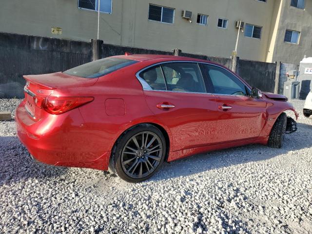 JN1FV7AP7HM850148 Infiniti Q50 Red Sport 400