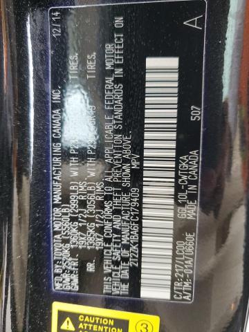 2T2ZK1BA6FC179409 Lexus RX 350